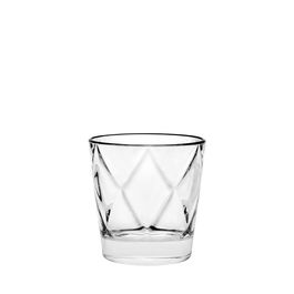 VETRERIE RIUNITE Vaso Tumbler CONCERTO, Cristalería, 29 cl, Altura 90 mm, Diámetro 87 mm (Set de 6)
