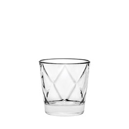 Vetrerie Riunite Vaso Tumbler Concerto 29 cl - Vidrio - 90 mm de alto x 87 mm diámetro (Set de 6)