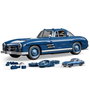 Mattel Mercedes 300SL Coche para Construir Hot Wheels Premium, 1500 Piezas, Escala 1:12