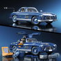 Mattel Mercedes 300SL Coche para Construir Hot Wheels Premium, 1500 Piezas, Escala 1:12