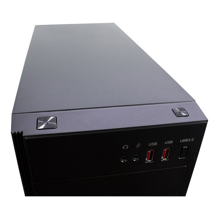 Inter-Tech B-42 Midi Tower PC Negro ATX, micro ATX Sin Fuente de Alimentacion