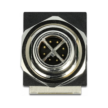 DeLOCK Adaptador de red M12 X-codificado 8 pines a RJ45