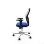 PIQUERAS Y CRESPO Silla de oficina Jorquera Azul y Blanco