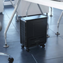 Aisens Soporte Metálico Ajustable de Suelo para CPU Negro MPC06-207