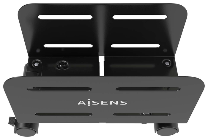 Aisens Soporte Metálico Ajustable de Suelo para CPU Negro MPC06-207