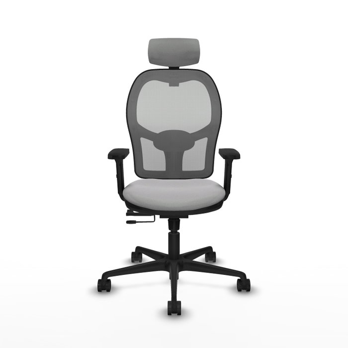 PIQUERAS Y CRESPO Silla de oficina Jorquera Gris con mecanismo Sincro/Traslack