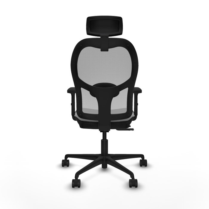 PIQUERAS Y CRESPO Silla de oficina Jorquera Gris con mecanismo Sincro/Traslack