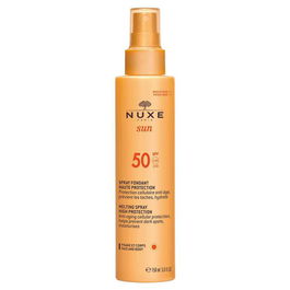 NUXE SUN leche en spray rostro y cuerpo protección alta SPF50