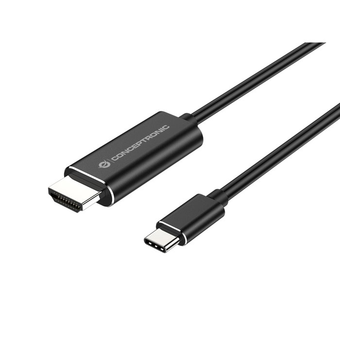 Conceptronic Adaptador USB-C a HDMI ABBY04B 4K 30Hz 2m Conceptronic Adaptador USB-C a HDMI ABBY04B 4K 30Hz 2m