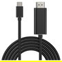 Conceptronic Adaptador USB-C a HDMI, Compatible 4K a 30Hz, Longitud del Cable 2.00m