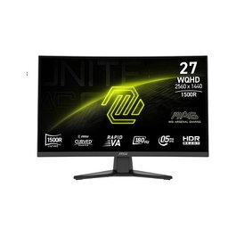 MSI MAG 275CQF E18 Monitor Gaming Curvo 27 pulg WQHD 180Hz 0,5ms Black