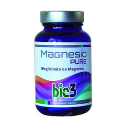 BIE 3 Magnesio Pure 60 Cápsulas - Suplemento de Magnesio Puro