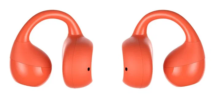 SPC Boost Clip Auriculares True Wireless Stereo (TWS) Open-Ear Clip Bluetooth 5.4 con Estuche Carga 26h Autonomía Google Fast Pair IPX5 Diseño Deportivos Rojo