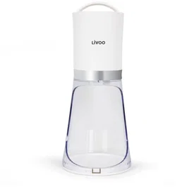 Livoo DOM462 Trituradora de Hielo, 150 mL, 2 Tamaños, Cuchilla Acero Inoxidable, Arranque Automático