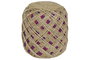 DKD Home Decor Reposapiés de Yute Multicolor y Marrón