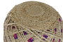 DKD Home Decor Reposapiés de Yute Multicolor y Marrón