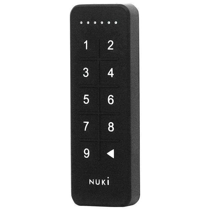 Nuki 220284 Keypad de acceso por código, Negro Nuki 220284 Keypad de acceso por código, Negro