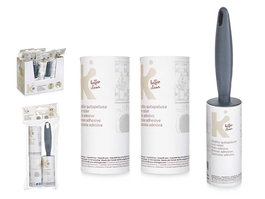 Arte Regal Set Quitapelusa - Rodillo 2 Recambios 15 Hojas 21,5x4x4 cm Recambio 10x4x4 cm (Set de 24)