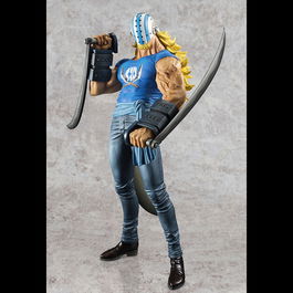 Megahouse Figura Portrait Of Pirates One Piece Killer - PVC 1/8, 24 cm - Eustass Kid Pirate Crew