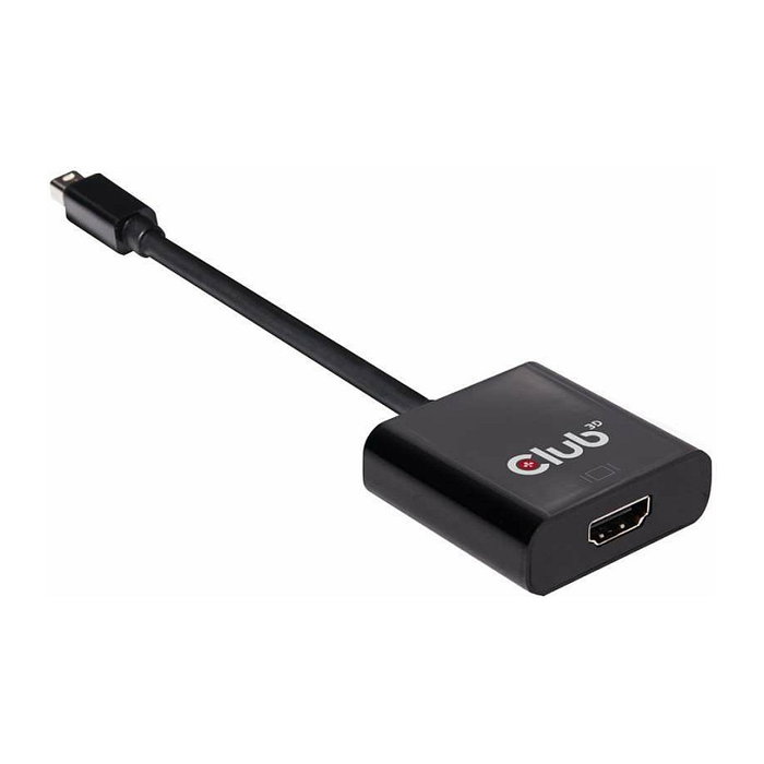 Club 3D Adaptador Activo Mini DisplayPort 1.2 a HDMI 2.0 | 0.15 m | 4K@60Hz | HDR | 3840x2160, 4096x2160 | Soporta 3D Club 3D Adaptador Activo Mini DisplayPort 1.2 a HDMI 2.0 | 0.15 m | 4K@60Hz | HDR | 3840x2160, 4096x2160 | Soporta 3D