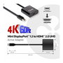Club 3D Adaptador Activo Mini DisplayPort 1.2 a HDMI 2.0 | 0.15 m | 4K@60Hz | HDR | 3840x2160, 4096x2160 | Soporta 3D
