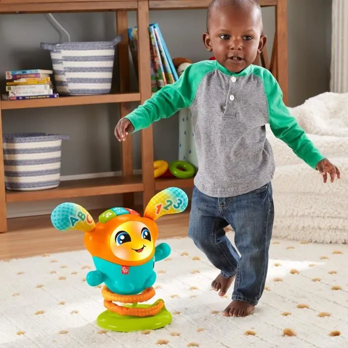 Fisher Price DJ El Robot Danseur Juguete Musical y de Baile para Bebés a Partir de 9 Meses Fisher Price DJ El Robot Danseur Juguete Musical y de Baile para Bebés a Partir de 9 Meses