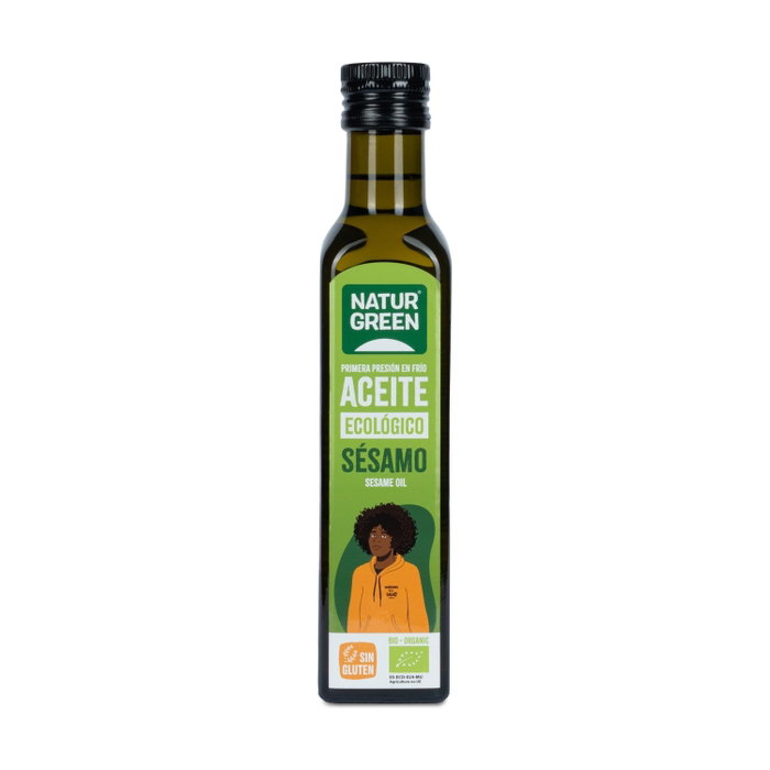 NaturGreen Aceite de Sésamo Ecológico BIO 250 ml NaturGreen Aceite de Sésamo Ecológico BIO 250 ml