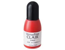 Tsukineko Tinta VERSAFINE CLAIR Rojo Fresa 15ml