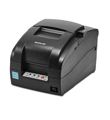 Bixolon SRP-275III Impresora de tickets de matriz de puntos USB y Serial, Negra