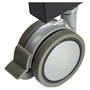 StarTech.com Escritorio de Pie Portátil con Ruedas, Ajuste de Un Toque 750-1200 mm, Soporta 30 kg, Negro, para Ordenador o Portátil, Forma Rectangular 600 x 800 mm