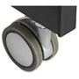 StarTech.com Escritorio de Pie Portátil con Ruedas, Ajuste de Un Toque 750-1200 mm, Soporta 30 kg, Negro, para Ordenador o Portátil, Forma Rectangular 600 x 800 mm