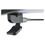 StarTech.com Escritorio de Pie Portátil con Ruedas, Ajuste de Un Toque 750-1200 mm, Soporta 30 kg, Negro, para Ordenador o Portátil, Forma Rectangular 600 x 800 mm