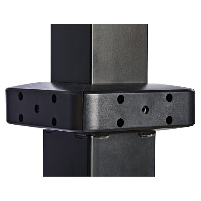 StarTech.com Escritorio de Pie Portátil con Ruedas, Ajuste de Un Toque 750-1200 mm, Soporta 30 kg, Negro, para Ordenador o Portátil, Forma Rectangular 600 x 800 mm