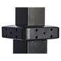 StarTech.com Escritorio de Pie Portátil con Ruedas, Ajuste de Un Toque 750-1200 mm, Soporta 30 kg, Negro, para Ordenador o Portátil, Forma Rectangular 600 x 800 mm