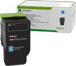 Lexmark 78C2XCE Cartucho de Tóner Cian XXL