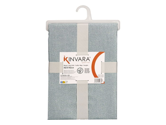 Kinvara Mantel Poliester Azul Palo 140x180 cm (Set de 12)