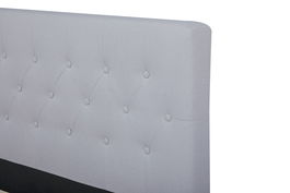 DKD Home Decor Cama Urban Gris Claro 219 x 104 x 170 cm Colección Bed in a Box