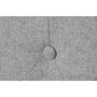 DKD Home Decor Cama de Poliéster Gris Claro con Colchón 150x200