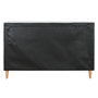 DKD Home Decor Cama de Poliéster Gris Claro con Colchón 150x200