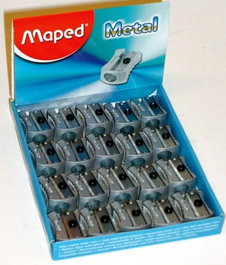 Maped Classic Sacapuntas de Metal, Caja de 20 Unidades