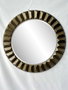DKD Home Decor Espejo Moderno Dorado Hierro y Cristal 110.5 x 110.5 x 5.5 cm