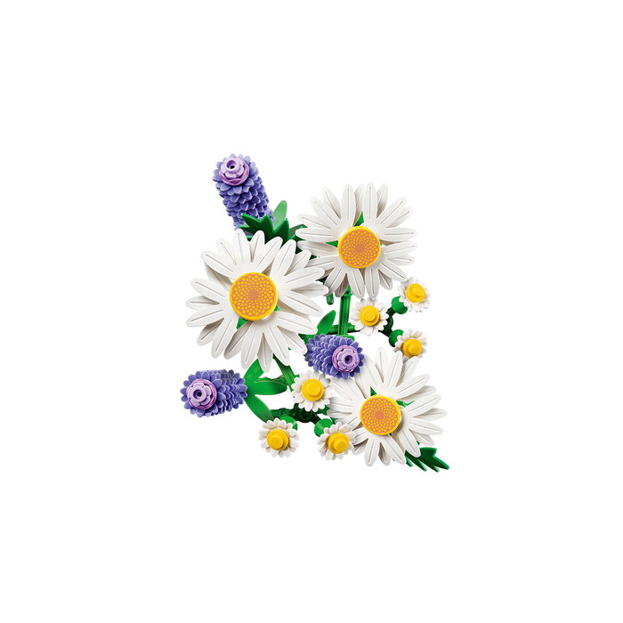 LEGO Botanicals Margaritas 11508 Set de Construcción con 133 Piezas