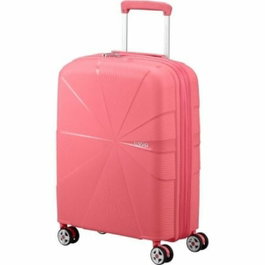 American Tourister Starvibe Spinner Maleta de Cabina Expandible Coral