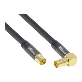 GoodConnections Cable de antena SmartFLEX 2m Negro