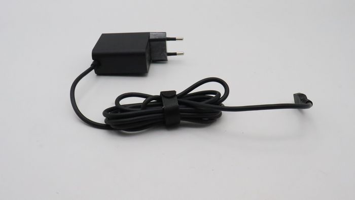 Lenovo Adaptador de Corriente 65W con Puertos Duales y Voltajes Ajustables 20V/15V/9V/5V para Carga Simultánea