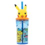 Botella de Agua Pokémon Multicolor PVC Plástico 360 ml 9 x 23 x 6 cm