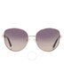 Guess GF6172-5932B Gafas de sol doradas con cristal morado