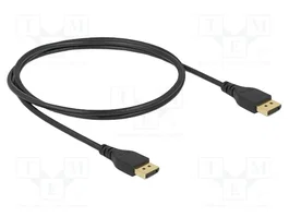 DeLOCK Cable DisplayPort 8K 60 Hz 1 m Certificado DP 8K sin pestillo