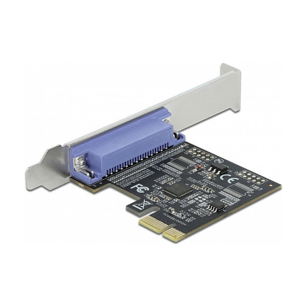 DeLOCK PCI Express a Paralelo IEEE1284 - Tarjeta PCIe 1x Puerto Paralelo para Windows 10/8.1, Soporte EPP/ECP, Bidireccional, Interna