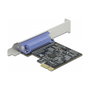 DeLOCK PCI Express a Paralelo IEEE1284 - Tarjeta PCIe 1x Puerto Paralelo para Windows 10/8.1, Soporte EPP/ECP, Bidireccional, Interna